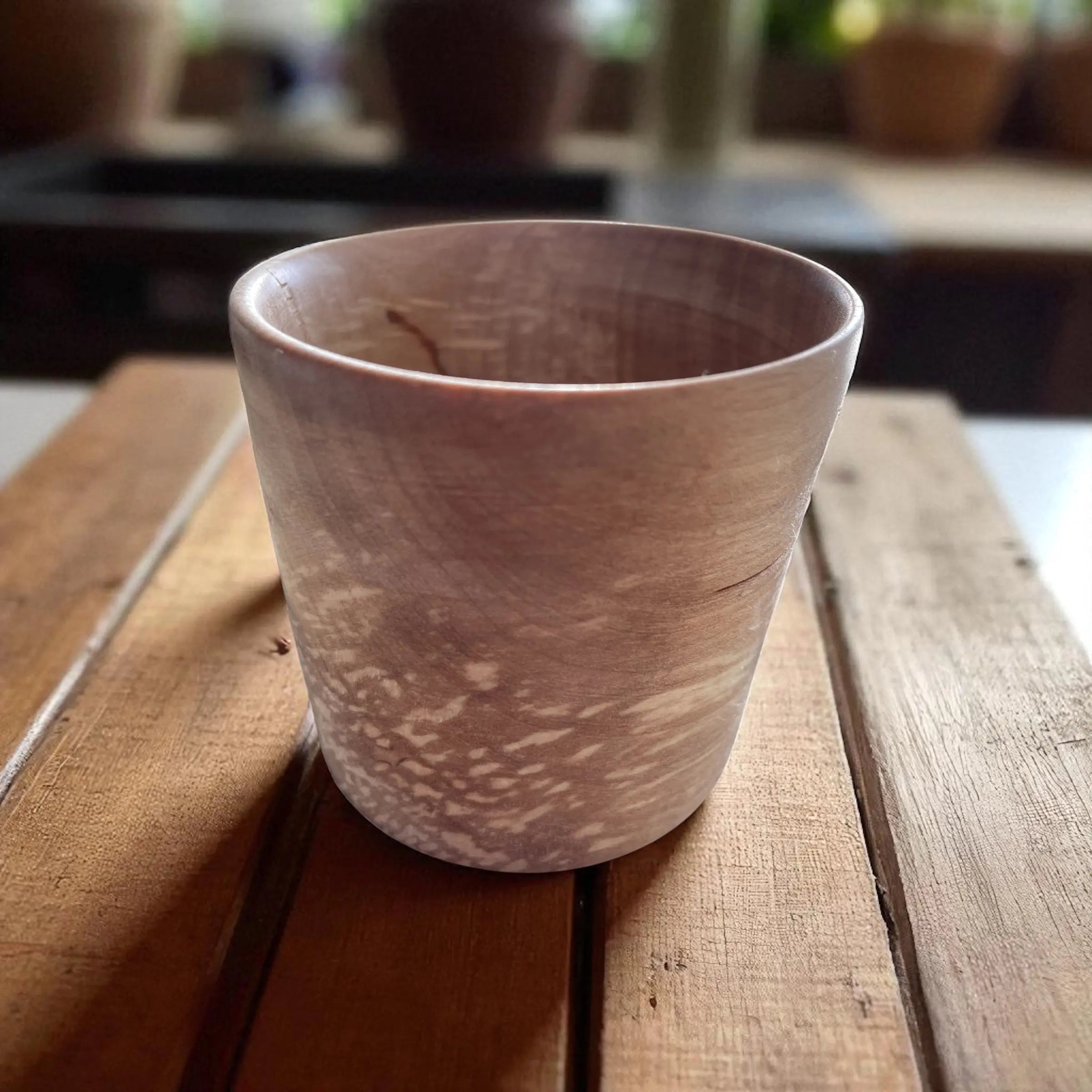 Unike håndlagde trekopper – Naturlig eleganse i hver slurk! Epoxy-Crafts