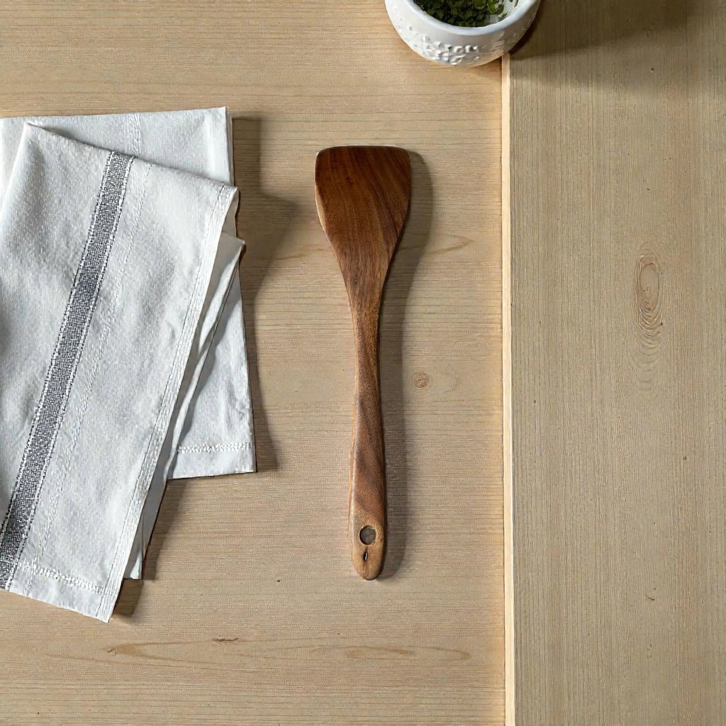 Stekespade i teak – 31,5 cm x 7,5 cm Epoxy-Crafts