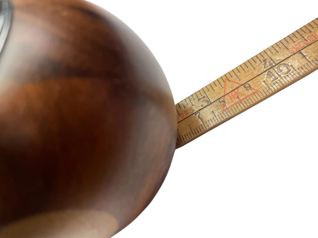 Rund pepperkvern i tre – Elegant krydderkvern med naturlig finish Epoxy-Crafts